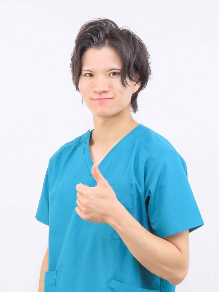 実は当院強もみが得意でもみ返し無く満足感があります